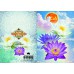 INSPIRAZIONS GREETING CARD Lotus Moon